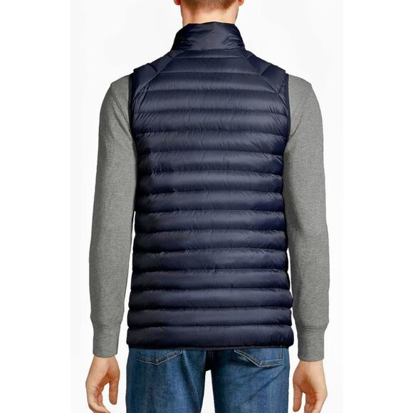 Lands' End Men's Wanderweight Ultralight Packable Down Vest, Size Small - Picture 2 of 6